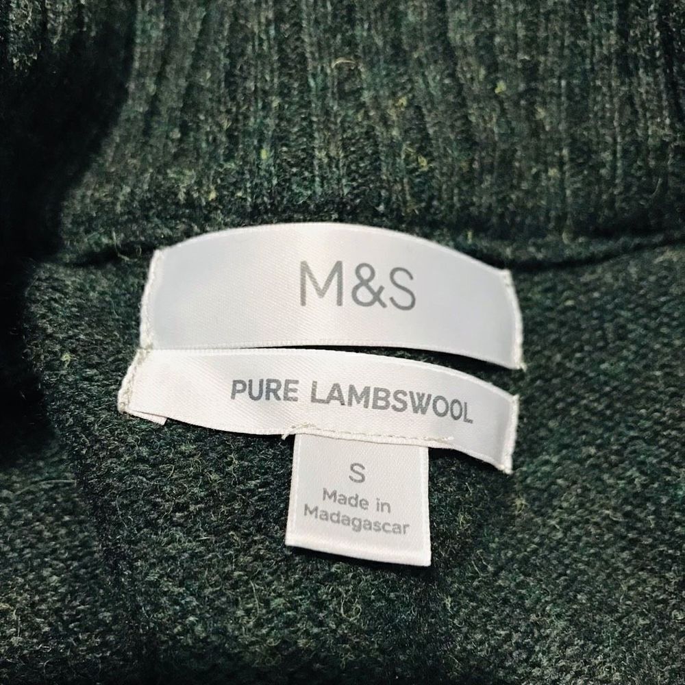 Marks & Spencer Sweaters for Men,100% Lamb Wool, Size S…S4 - Picture 5 of 6